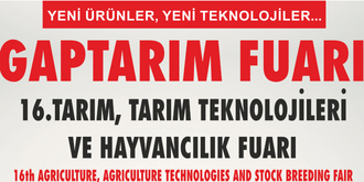 16.Tarım, Tarım Teknolojileri ve Hayvancılık Fuarı